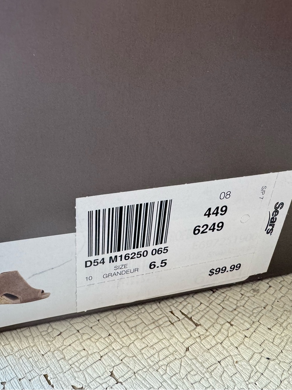 LifeStride Taupe Wedge Sandals – Size 6.5 - Picture 3 of 3